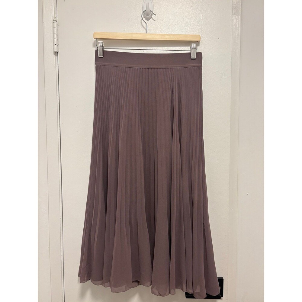 EUC Aritzia Wilfred Twirl Skirt in Smoked Eggplant Size M - Picture 3 of 7